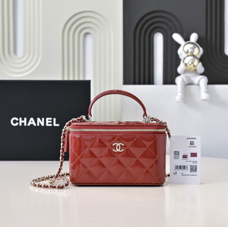 Ch*el cosmetic bags